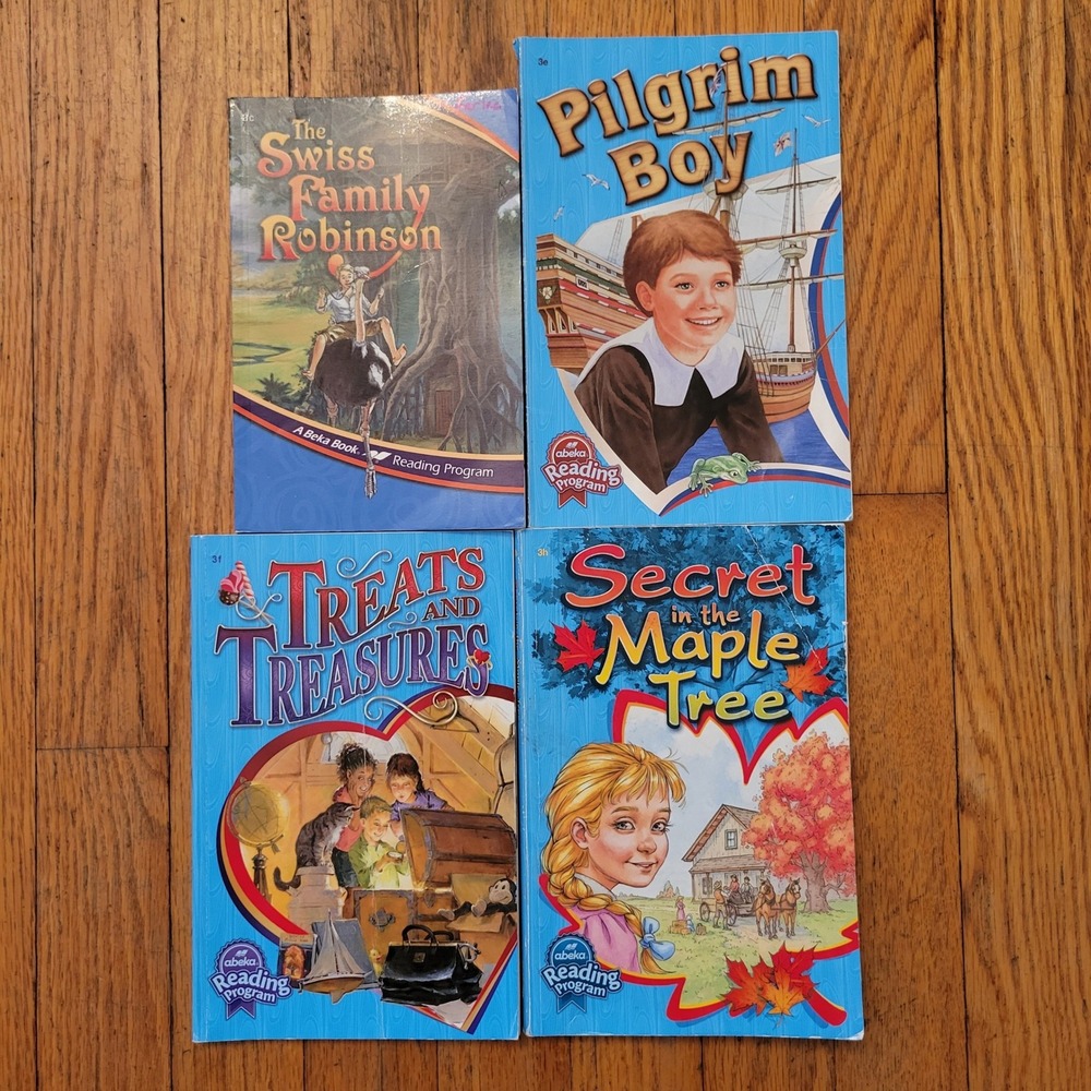 Abeka Grade 3 Reading Program 4 Book Lot Homeschool Educational Literature